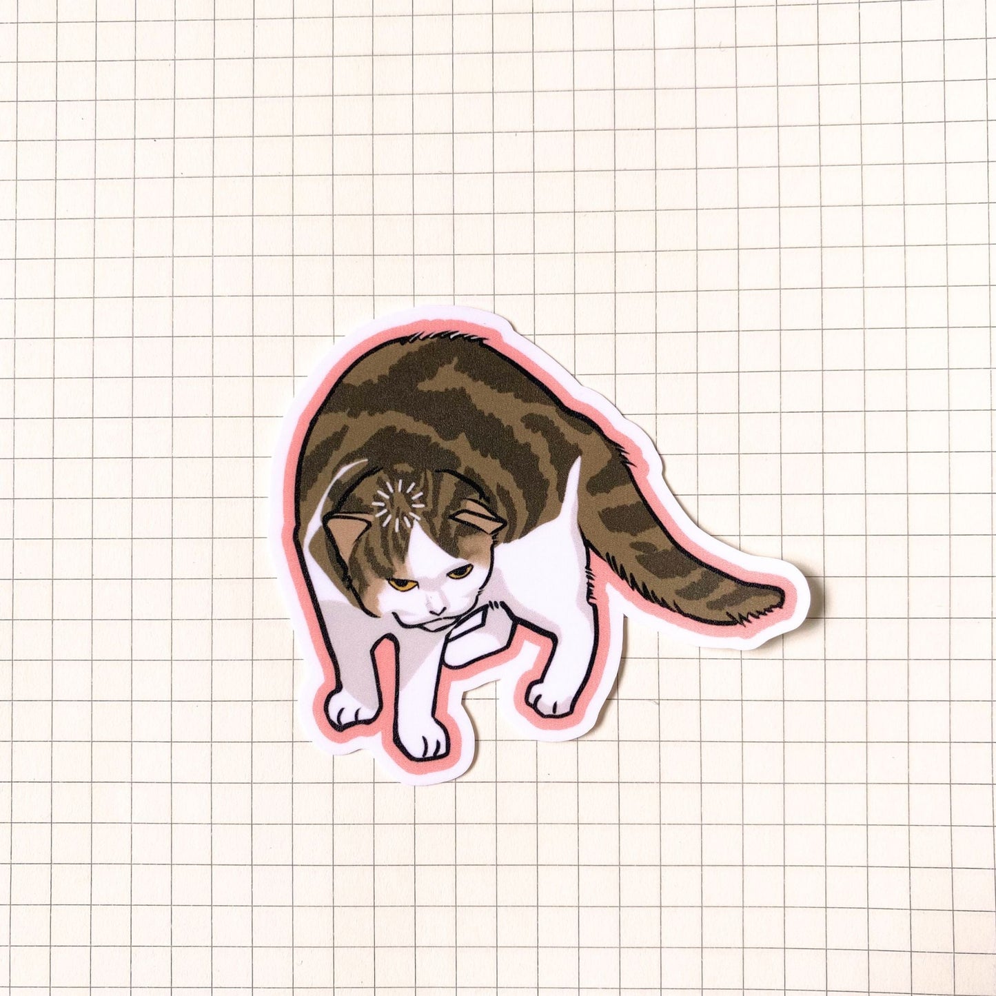 Loading Cat Meme Sticker