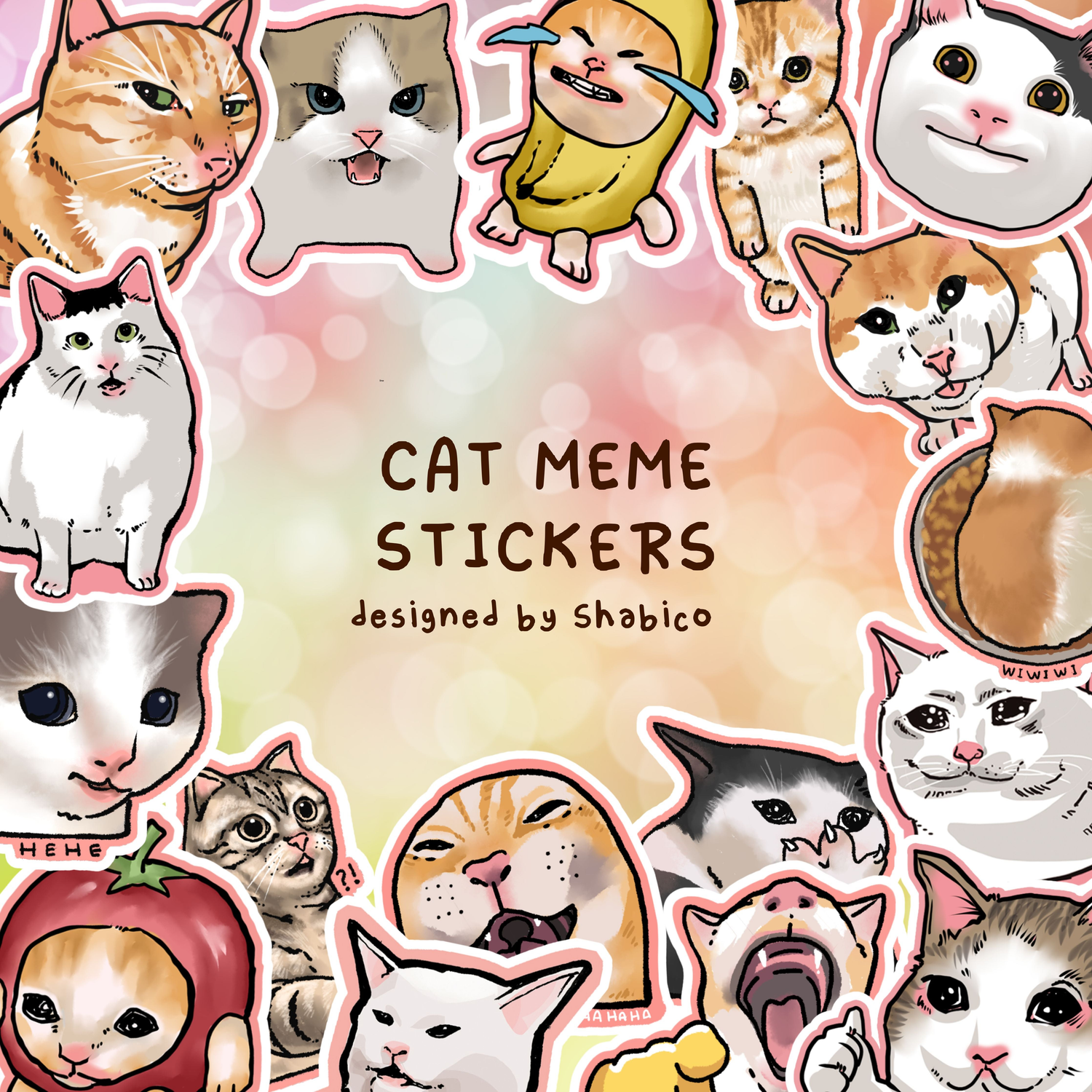 Cat Memes Stickers