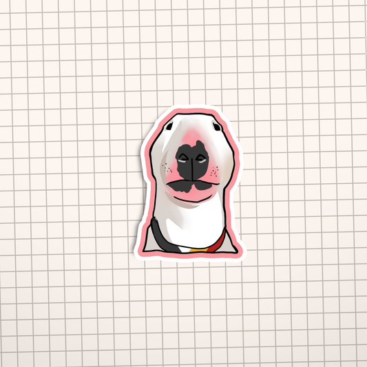 Walter Dog Meme Sticker
