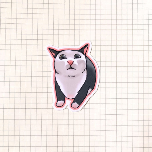 Kneading Cat Meme Sticker