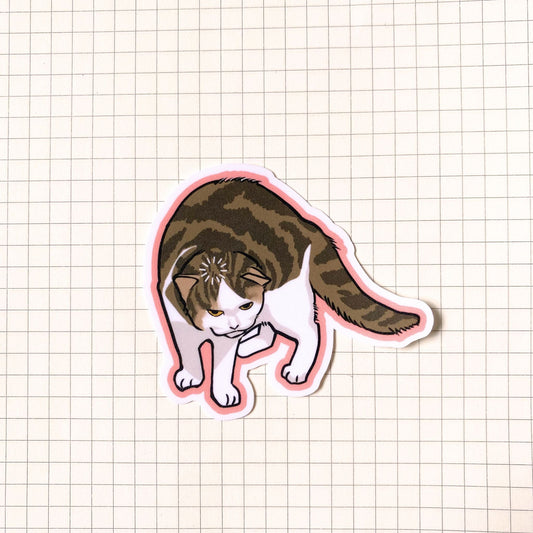 Loading Cat Meme Sticker