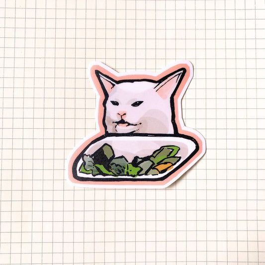 Kwaso Cat Meme Sticker